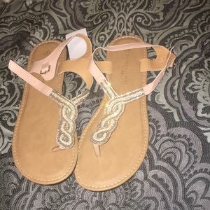 Nwt Charles Albert bling sandals